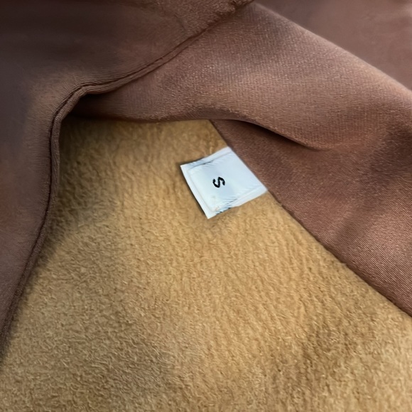 real shearling vest/top soft beautiful EUC - Picture 3 of 4